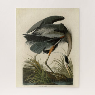 Puzzle Audubon Great Blue Heron Marsh Bird