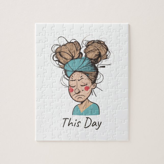 Puzzle Aujourd'hui | Avoir des moments difficiles (Vertical)