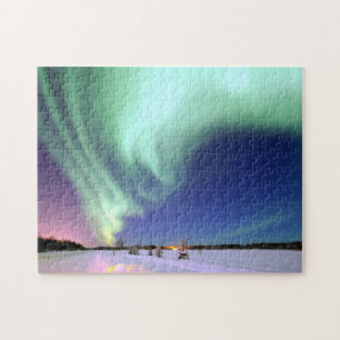 Puzzle Aurora Borealis en Alaska  
