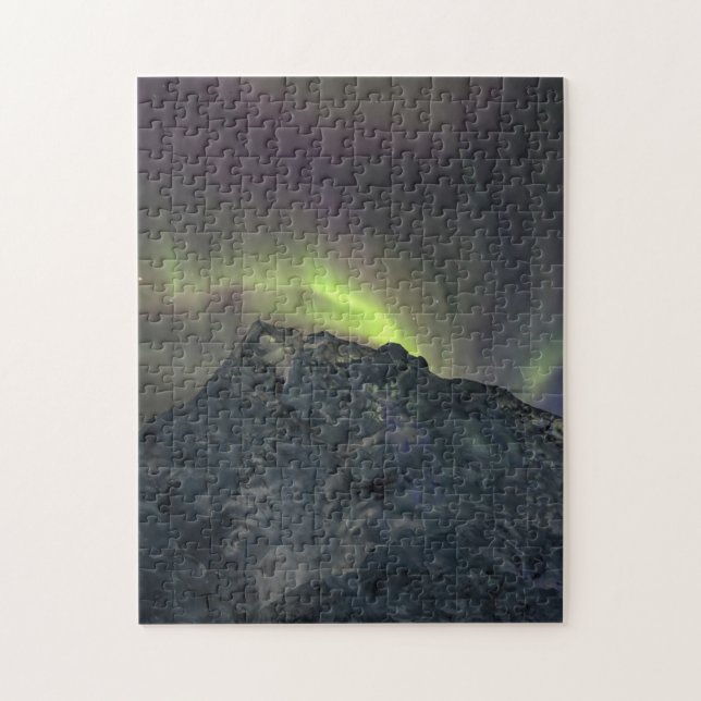 Puzzle Aurora Borealis | Iceberg Jokulsarlon Islande (Vertical)