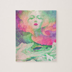 Puzzle Aurora de Clive Henry coloré rose