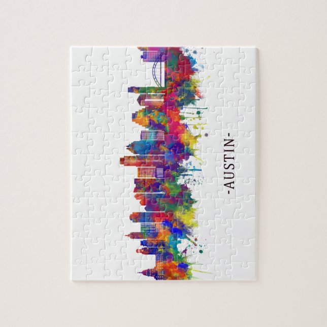 Puzzle Austin Texas (Vertical)