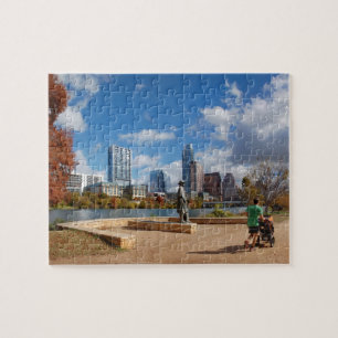 Puzzle Austin Texas Downtown Skyline - Ladybird Lake