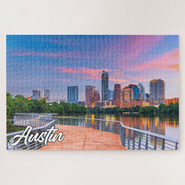 Puzzle Austin, Texas, États-Unis (Horizontal)