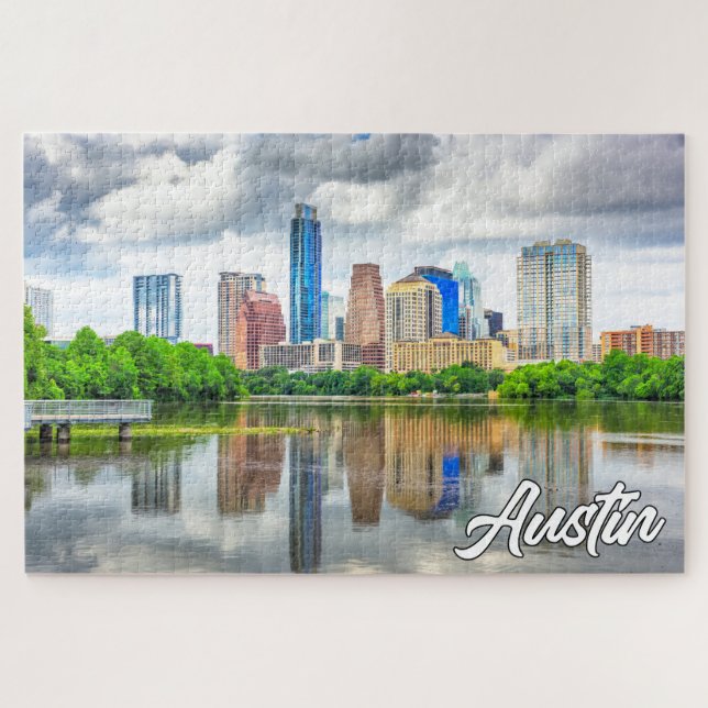 Puzzle Austin, Texas, États-Unis (Horizontal)