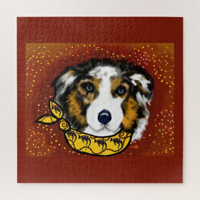 PUZZLE AUSTRALIAN SHEPHERD (Vertical)
