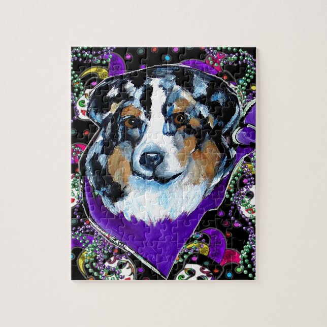 PUZZLE AUSTRALIAN SHEPHERD (Vertical)