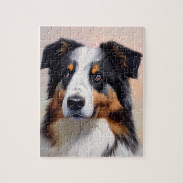 Puzzle Australian Shepherd (Vertical)