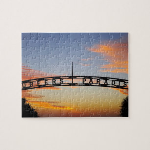 Puzzle Australie, Queensland, Gold Coast, Lever du soleil