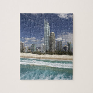 Puzzle Australie, Queensland, Gold Coast, Surfeurs