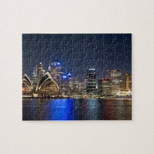 Puzzle Australie, Sydney. Skyline avec Opera House vu
