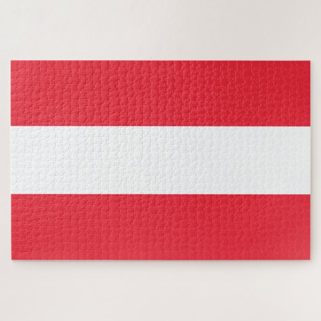 Puzzle Austria Flag (Horizontal)