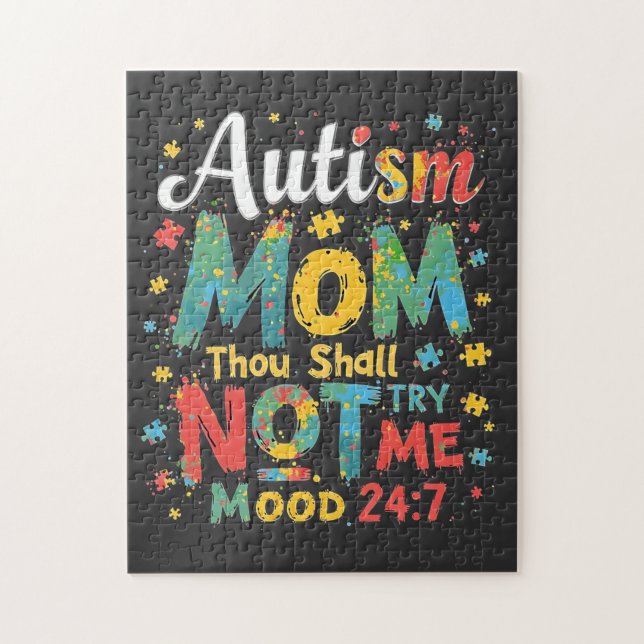 Puzzle Autisme Maman Tu Ne Me Tenteras Pas (Vertical)
