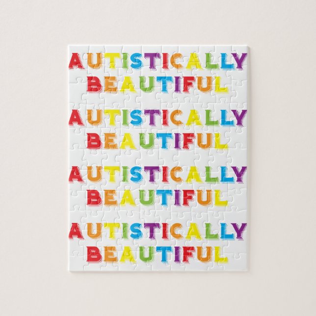 Puzzle Autistement Belle (Vertical)