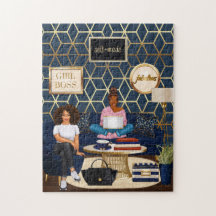 Puzzle auto-fabriqué