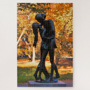 Puzzle Automne de Central Park : Statue 02 de Romeo et de