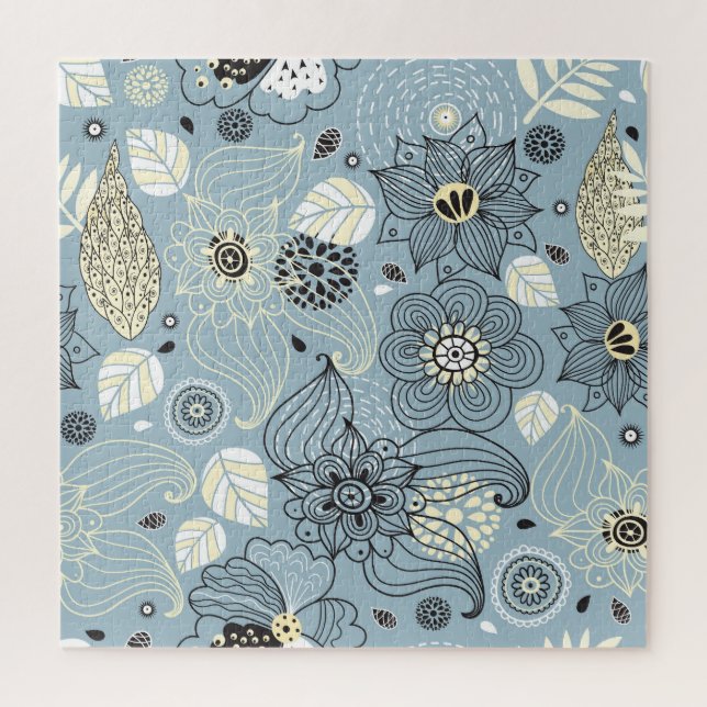 Puzzle Automne Floral : Design saisonnier élégant (Vertical)