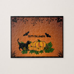 Puzzle Automne, Joyeux Halloween !