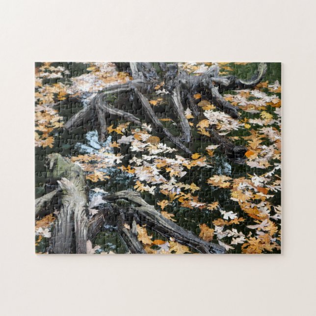 Puzzle Automne Otter Pond Feuille (Horizontal)