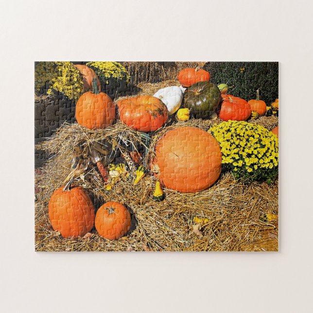 Puzzle Automne sur le Carré (Horizontal)