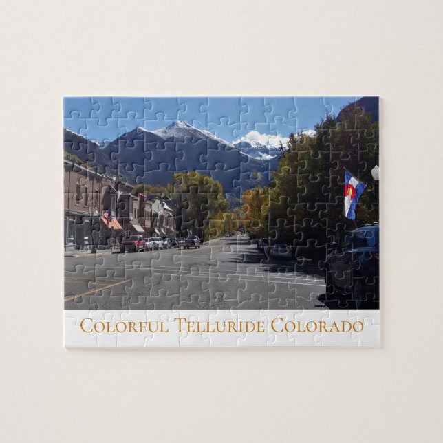 Puzzle Automne sur Main dans Colorado Telluride Colorado (Horizontal)