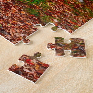 Puzzle Automne Woods New Hampshire Citation Motivationnel