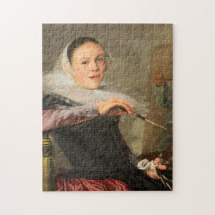 Puzzle Autoportrait de Judith Leyster, artiste féminine