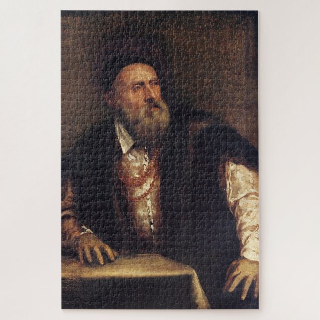 Puzzle Autoportrait de Titien (1546-1547) (Vertical)