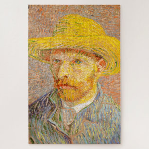 Puzzle Autoportrait de Vincent Van Gogh avec art Casquett