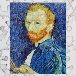 Puzzle Autoportrait de Vincent van Gogh, reproduction d'a