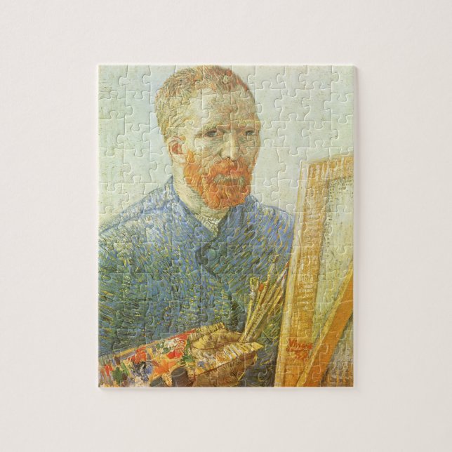 Puzzle Autoportrait devant un chevalet, Vincent van Gogh (Vertical)