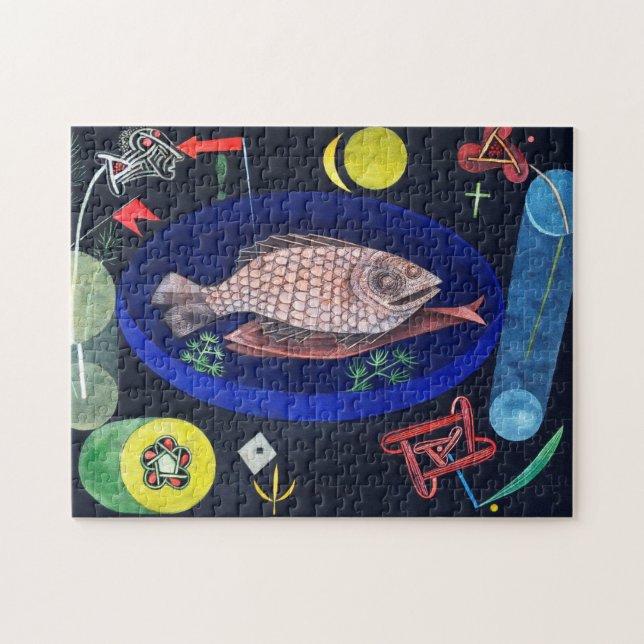 Puzzle Autour du poisson, Paul Klee (Horizontal)