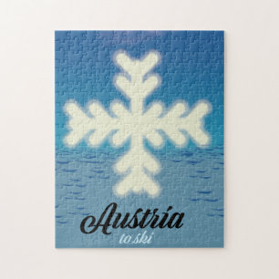 Puzzle Autriche pour skier
