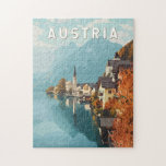 Puzzle Autriche Travel Art Vintage<br><div class="desc">Autriche conception d'oeuvres vectorielles. L'Arménie,  un joyau caché du Caucase,  est une terre de monastères anciens,  de paysages montagneux à couper le souffle et d'un riche patrimoine culturel.</div>