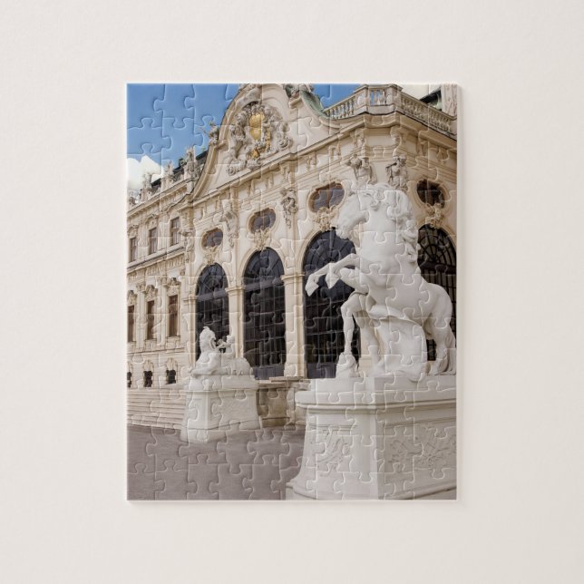 Puzzle Autriche, Vienne, Palais Belvedere, Supérieur (Vertical)