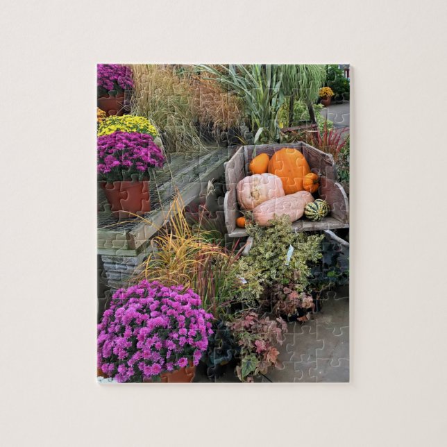 Puzzle Autumn Decor (Vertical)