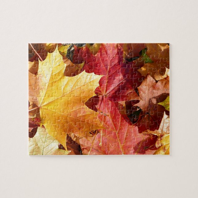 Puzzle Autumn leaves - Stunning! (Horizontal)