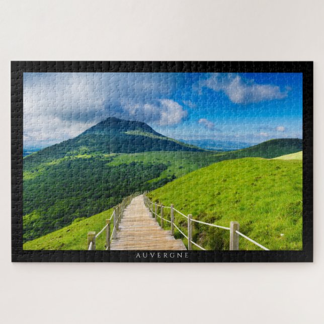 Puzzle AUVERGNE - Le Puy de Dôme (Horizontal)
