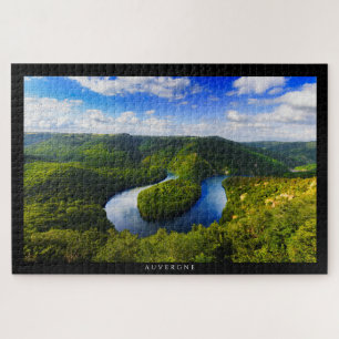 Puzzle AUVERGNE - Méandre de Queuille