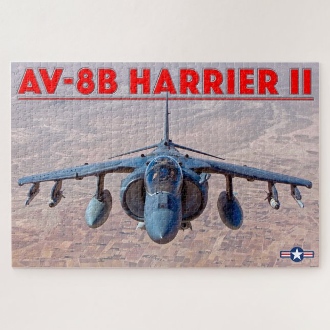Puzzle AV-8B HARRIER II (20 x 30 POUCES) (Horizontal)