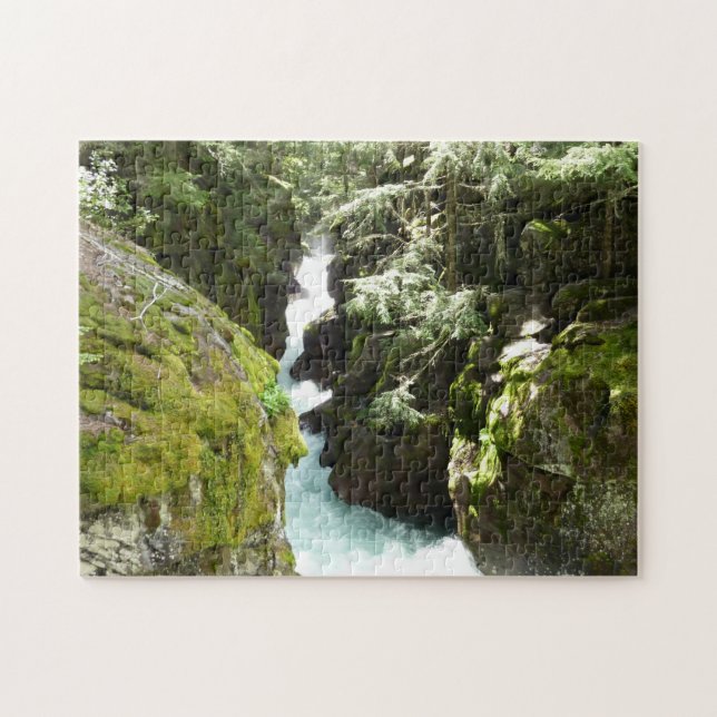 Puzzle Avalanche Gorge II dans le parc national de Glacie (Horizontal)
