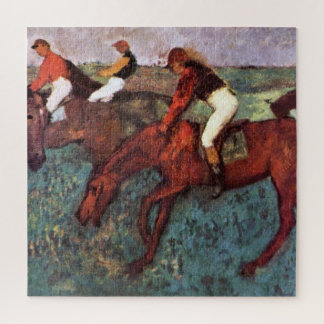 Puzzle Avant Le Début Formation Jockeis - Diplôme Peintur
