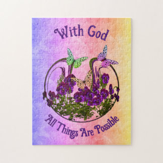 Puzzle Avec Dieu Papillon Fleur Art Inspiration