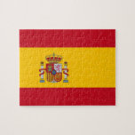 Puzzle avec drapeau d'Espagne<br><div class="desc">Embarquez pour un voyage captivant à travers la culture et le patrimoine espagnols avec ce puzzle exquis avec le drapeau de l'Espagne! Immergez-vous dans les couleurs vives et les symboles iconiques du drapeau d'Espagne en vous amusant dans ce délicieux puzzle. Conçu avec des pièces découpées de précision et des matériaux...</div>
