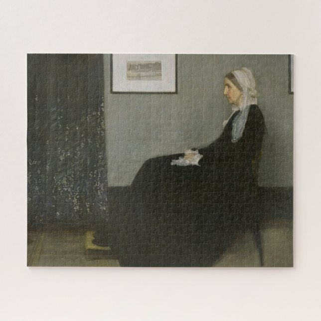 Puzzle avec la mère de Whistler Imprimer (Horizontal)