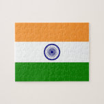 Puzzle avec le drapeau de l'Inde<br><div class="desc">Faites-vous plaisir avec ce puzzle captivant qui met en vedette le drapeau de l'Inde ! Conçu avec une attention minutieuse aux détails, ce puzzle est plus qu'une simple activité récréative, c'est une célébration du patrimoine indien et de la fierté nationale. Le dessin présente fièrement l'emblématique drapeau tricolore de l'Inde, avec...</div>