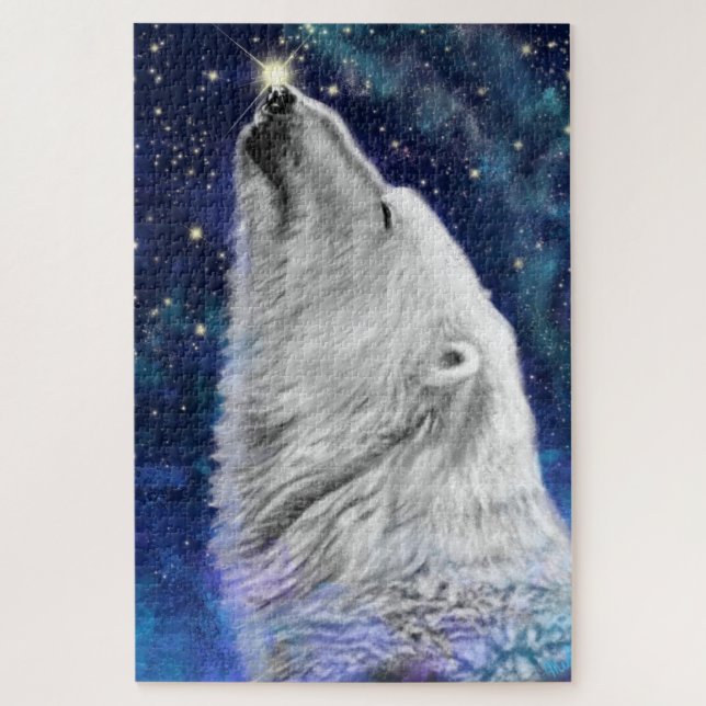 Puzzle avec ours polaire (Vertical)