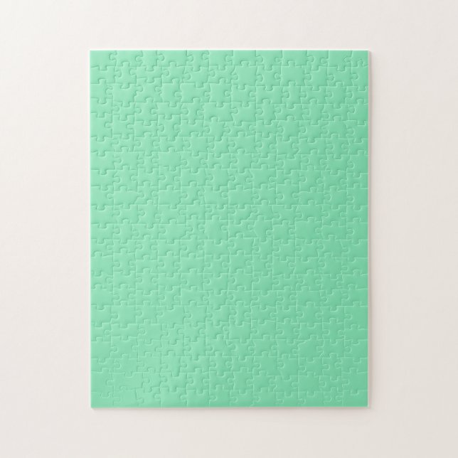 Puzzle avec Pastel Mint Gree Arrière - plan (Vertical)
