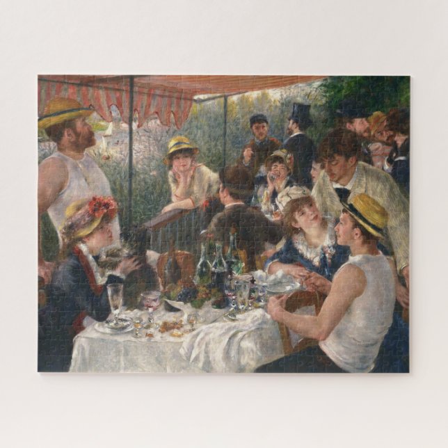 Puzzle avec Renoir's Luncheon Party Imprimer (Horizontal)