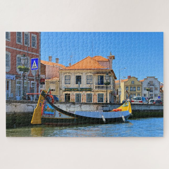 Puzzle Aveiro et bateau, Portugal (Horizontal)